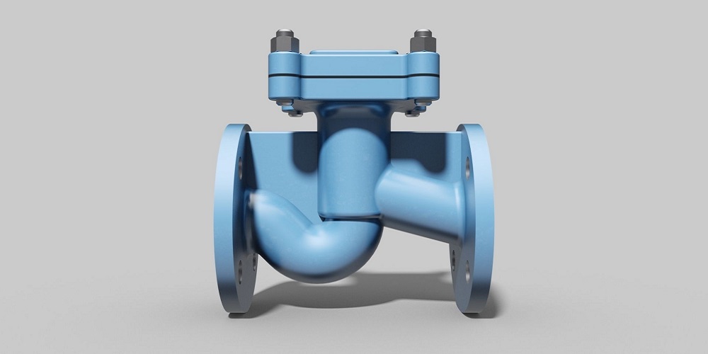 lift check valve animation