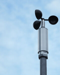 cup anemometer - types of wind turbines