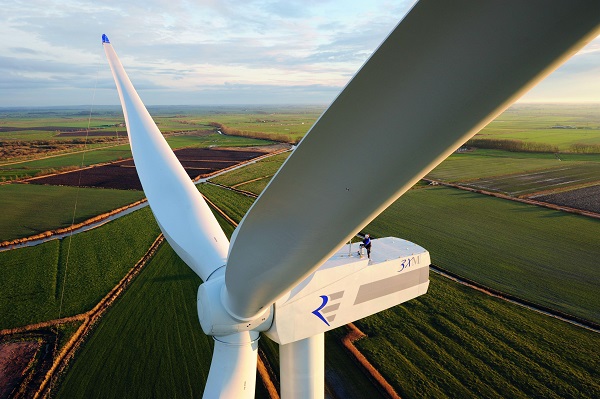 upwind turbine - types of wind turbines