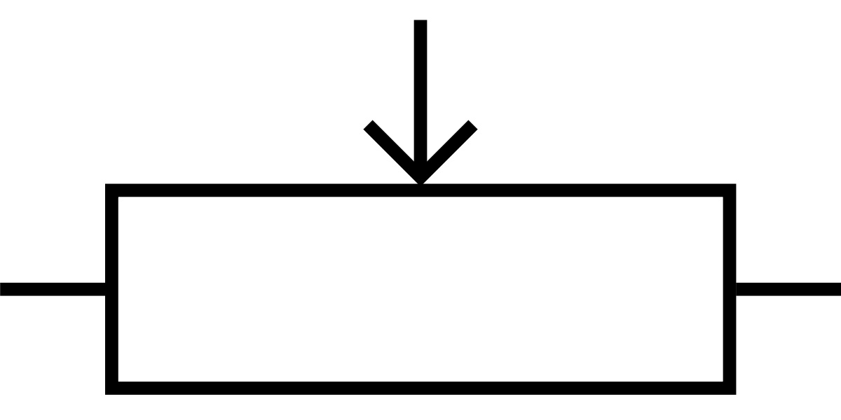 variable resistor symbol 