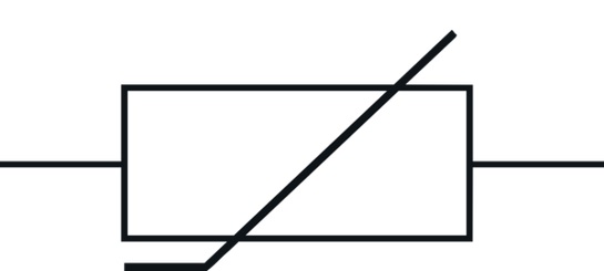 variable resistor symbol