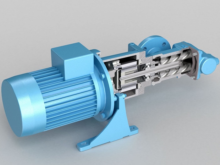 types of hydraulic pumps - Screw Pump