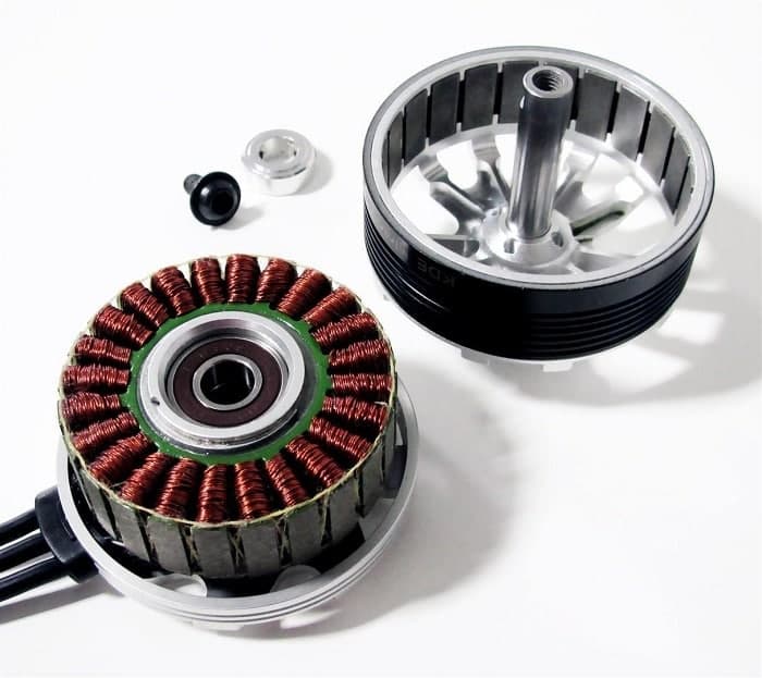 How does a brushless motor work ?