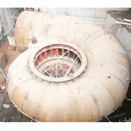 6 spiral casing of francis turbine Reference alibaba.com Francis turbine