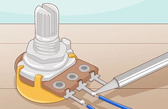 potentiometer connection 9