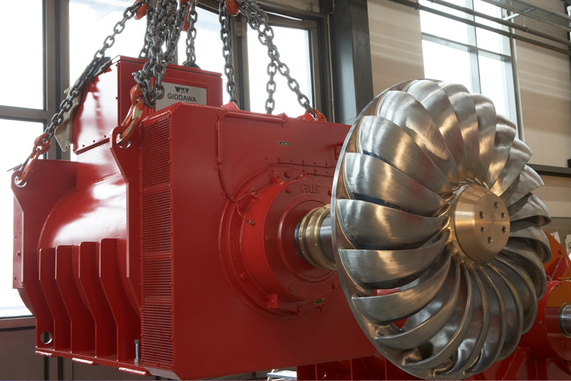 Turgo turbine