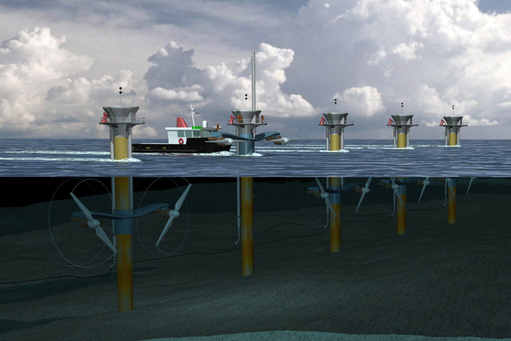 tidal energy diagram