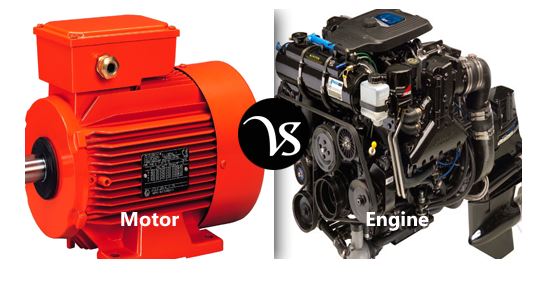 Differences Between Motor and Engine