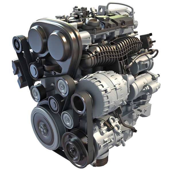 5 Petrol Engine Reference turbosquid.com Difference Between Diesel Engine and Petrol Engine