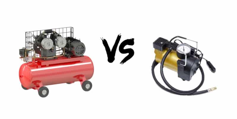 air compressor vs air pump