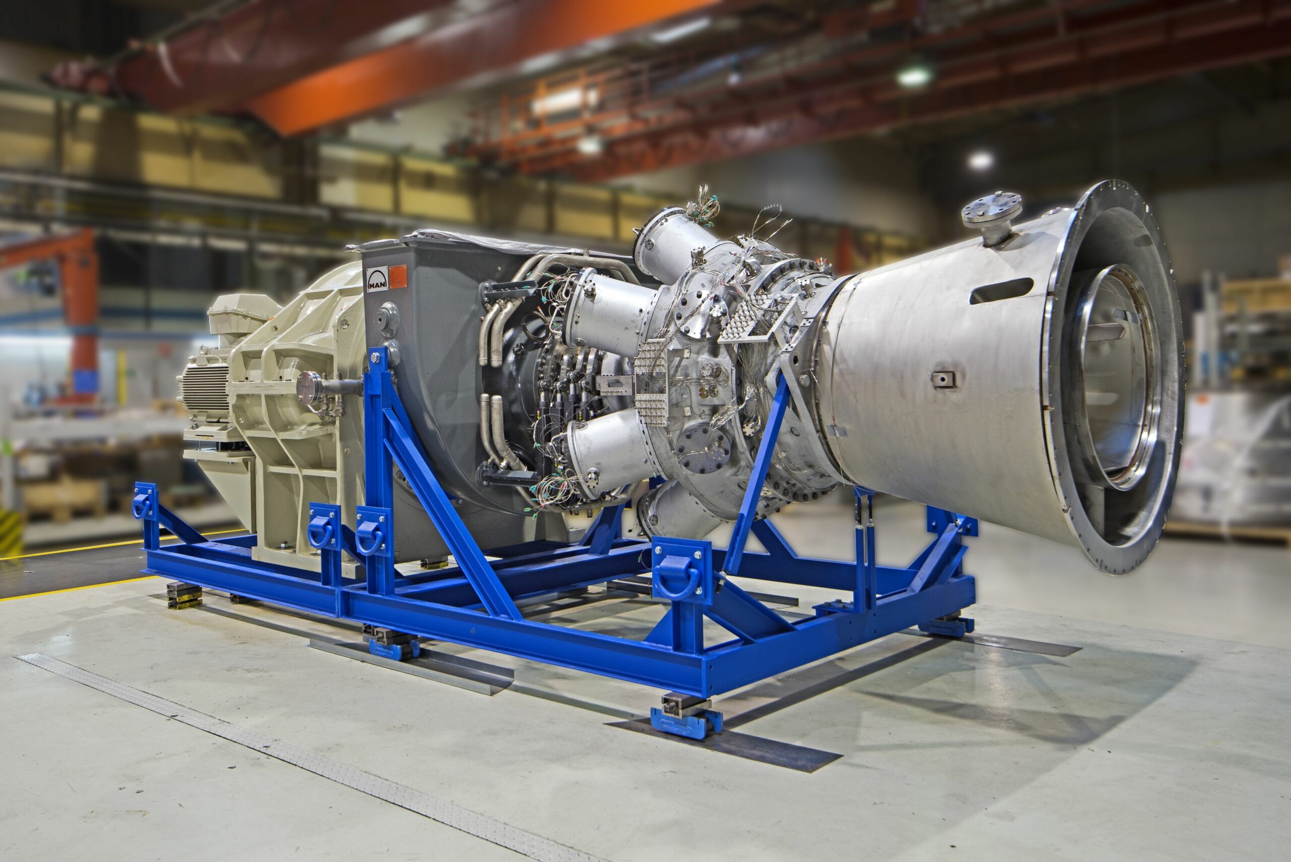 GasTurbine2 scaled difference between gas turbine and reciprocating engine