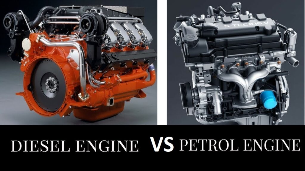 the difference between diesel engine and petrol engine