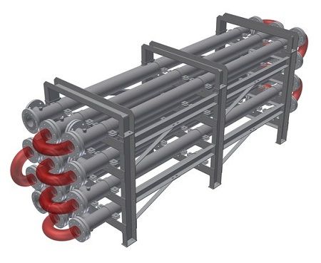 double pipe heat exchanger