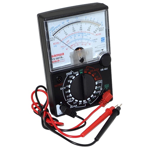 types of multimeters - analog