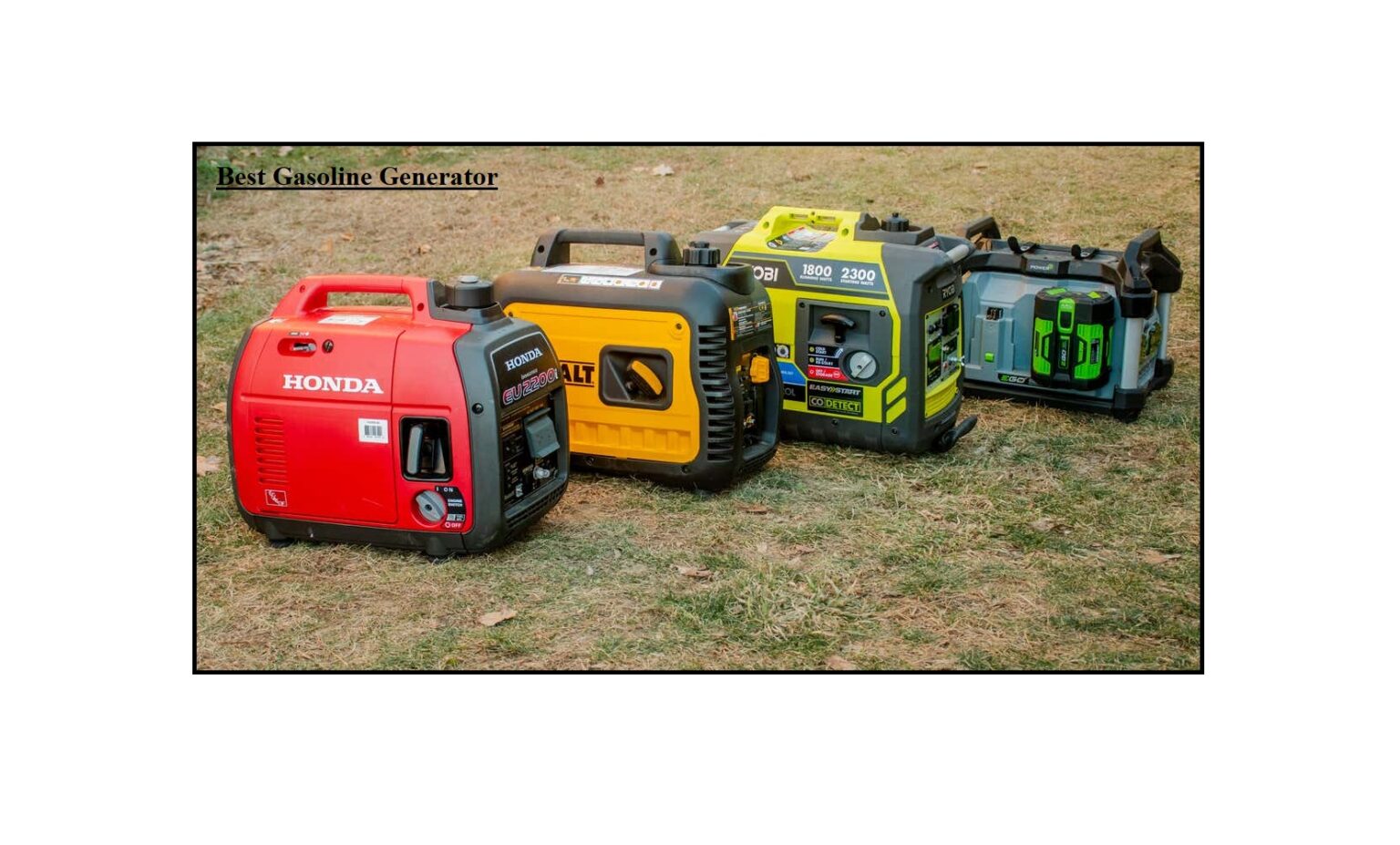 10 Best Gasoline Generator of 2023 (Pros & Cons) Linquip