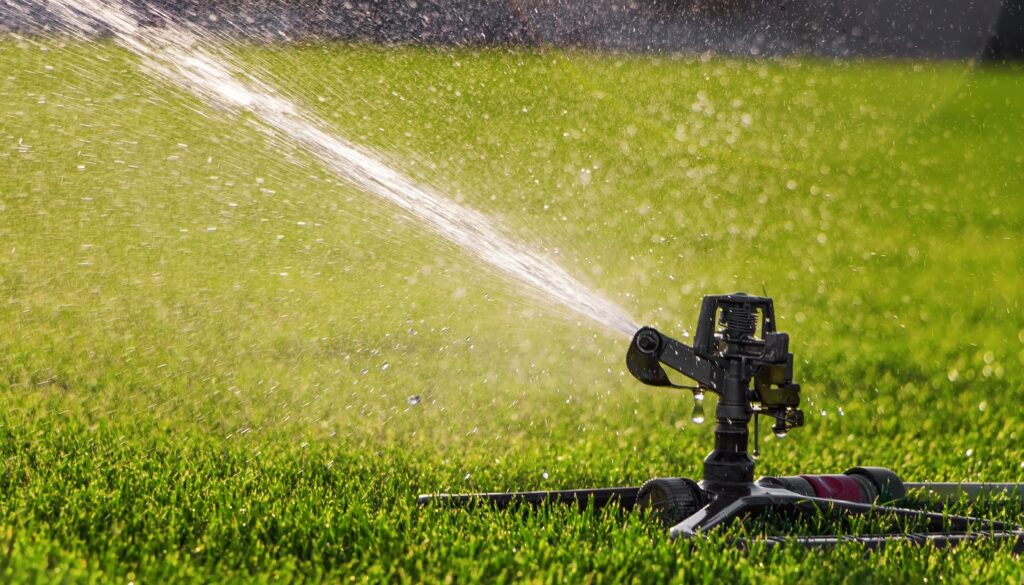 1 Set Quick Water Intake Valve Heavy Duty Irrigation Sprinkler for Lawn Flower 