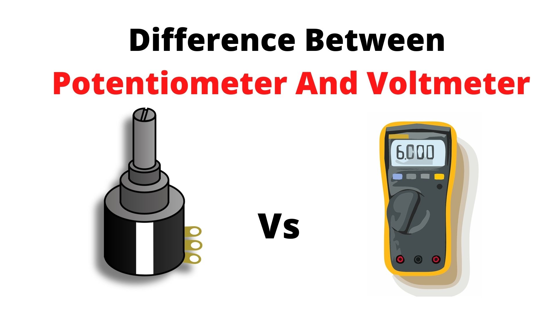 Difference Between Multimeter and Voltmeter