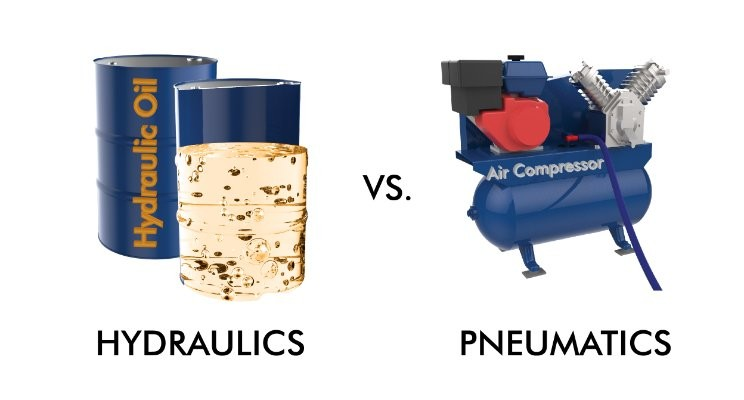 Difference Between Hydraulics and Pneumatics