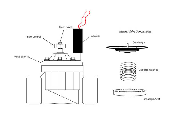 Parts of Sprinkler Valve