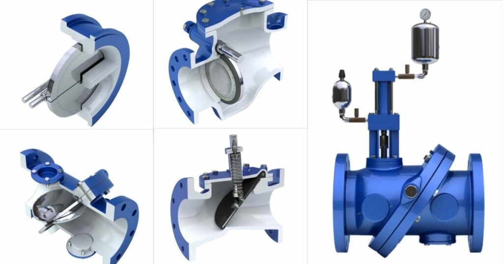 Types of non return valve