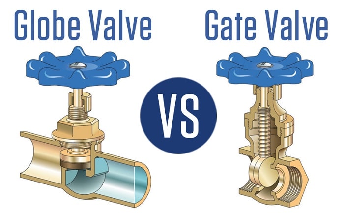 difference between gate valve and globe valve
