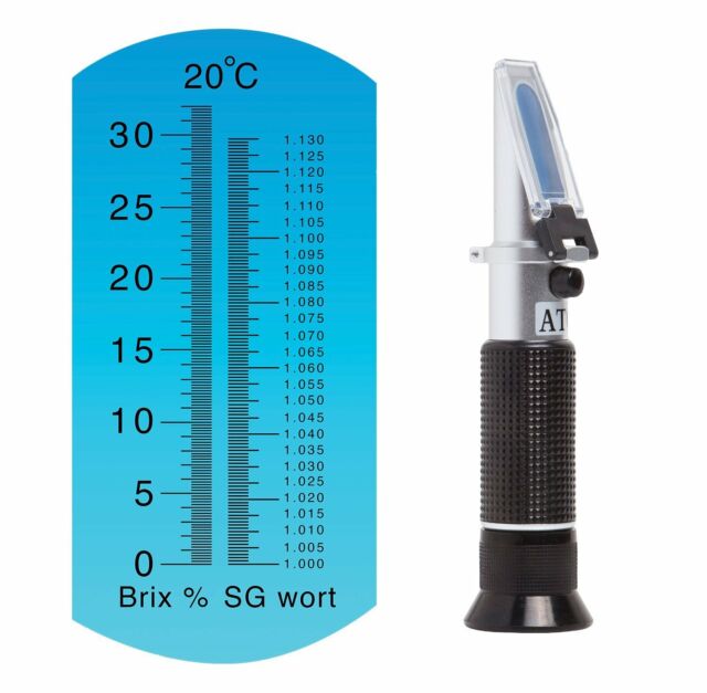 scales - how to use a refractometer