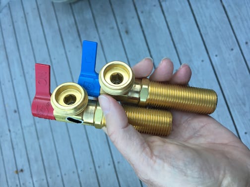 Washered Valves