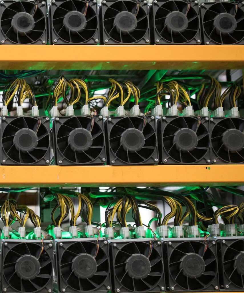 Power options for a crypto mining farm