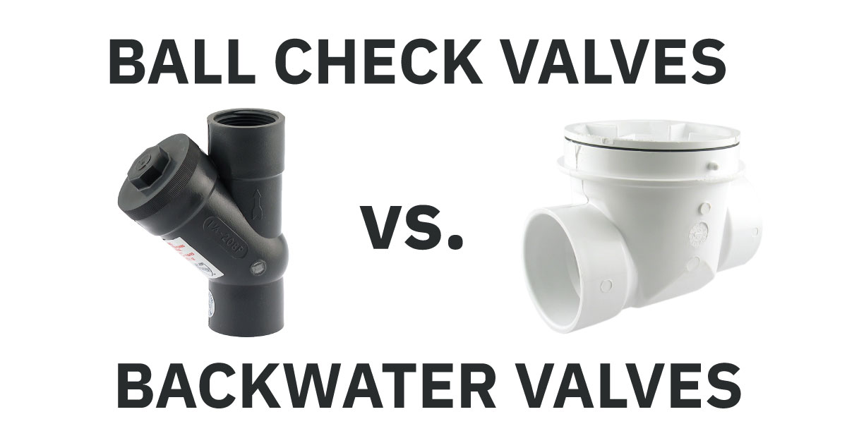 Backwater Valves: Working Principles & Types