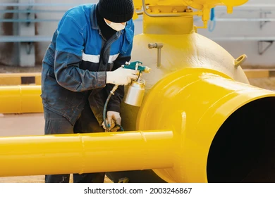 Industrial valve painting | Linquip