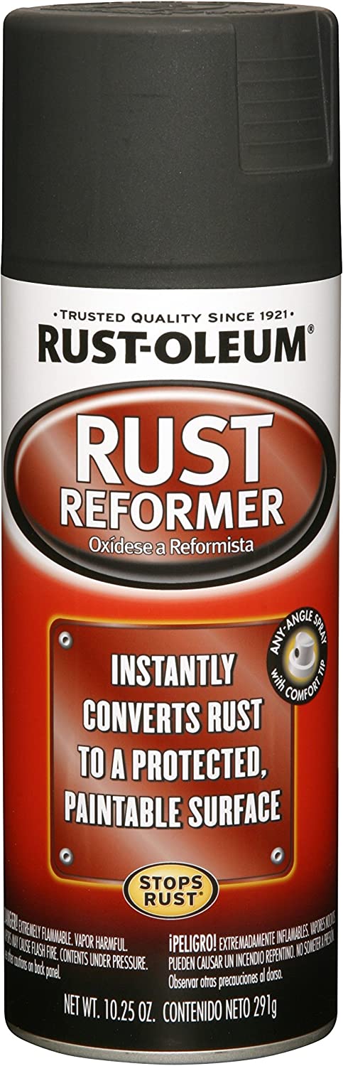 PlastiKote Rust Converter transforms rust to paintable surface