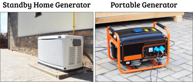 Portable vs. Standby Generator (Best Choose for Home)