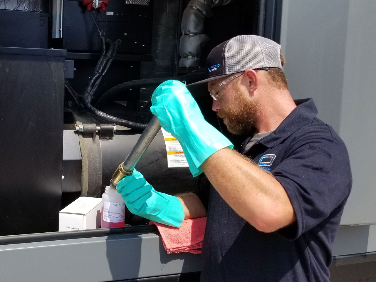 electric generator maintenance