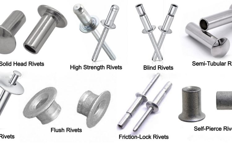 Blind Rivets (Pop Rivets) - Multiple Types and Sizes