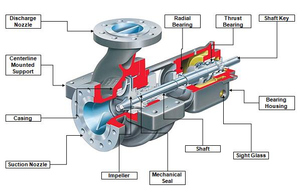 Common Parts of A Centrifugal Pump  | Linquip