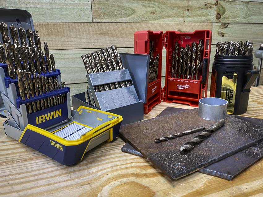 Types of Drill Bits for Metal