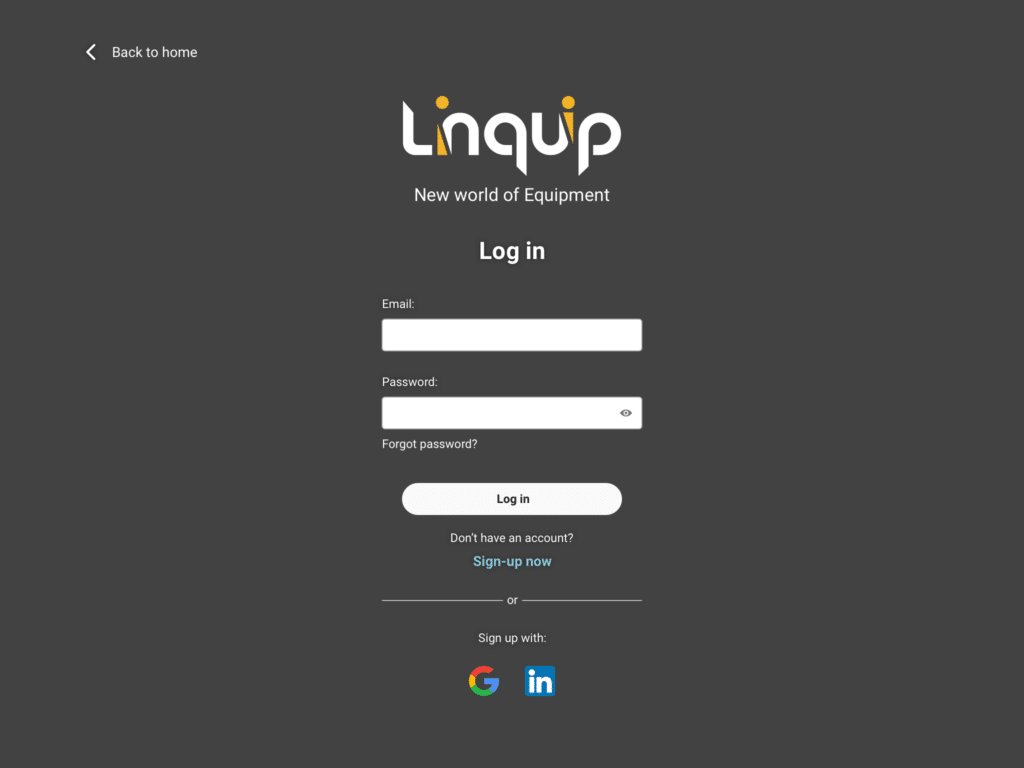 How do I add a new device on Linquip platform
