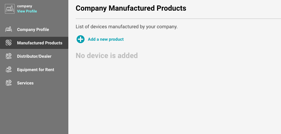 How to Add A Product to My Company Profile As A Manufacturer2