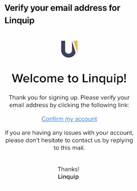 How to set up complete a company profile on Linquip2