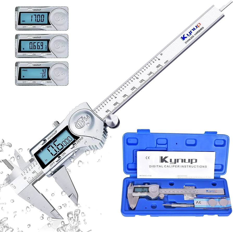 Clockwise Tools DVLR-0605 Vernier Caliper 6 inch