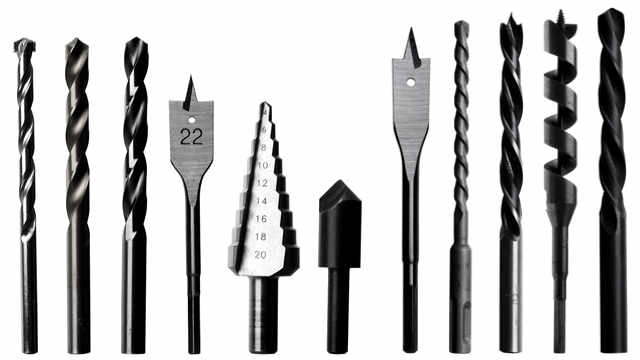 All types of drill bits