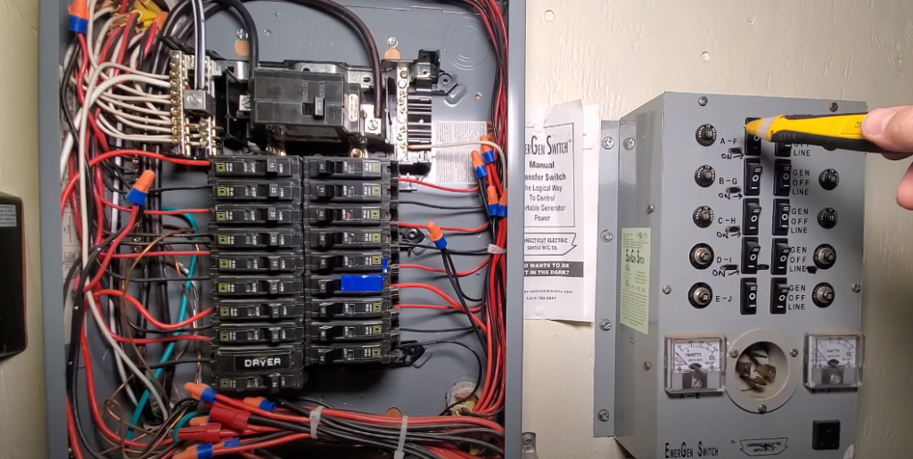 how to connect generator to house without transfer switch 1 1024x515 1