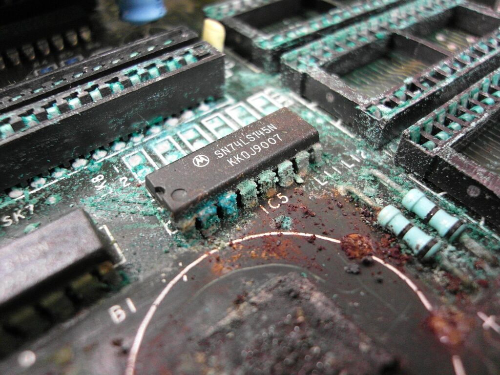PCB corrosion pcb failure