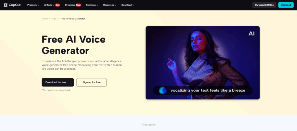 Use AI to Voice Characters in Your CapCut PC Webcomic Edits 2 image3 AI