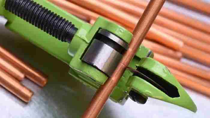 Reliable Connections: Mastering Copper Tube Brazing in HVAC 3 cut copper tube Copper tube brazing