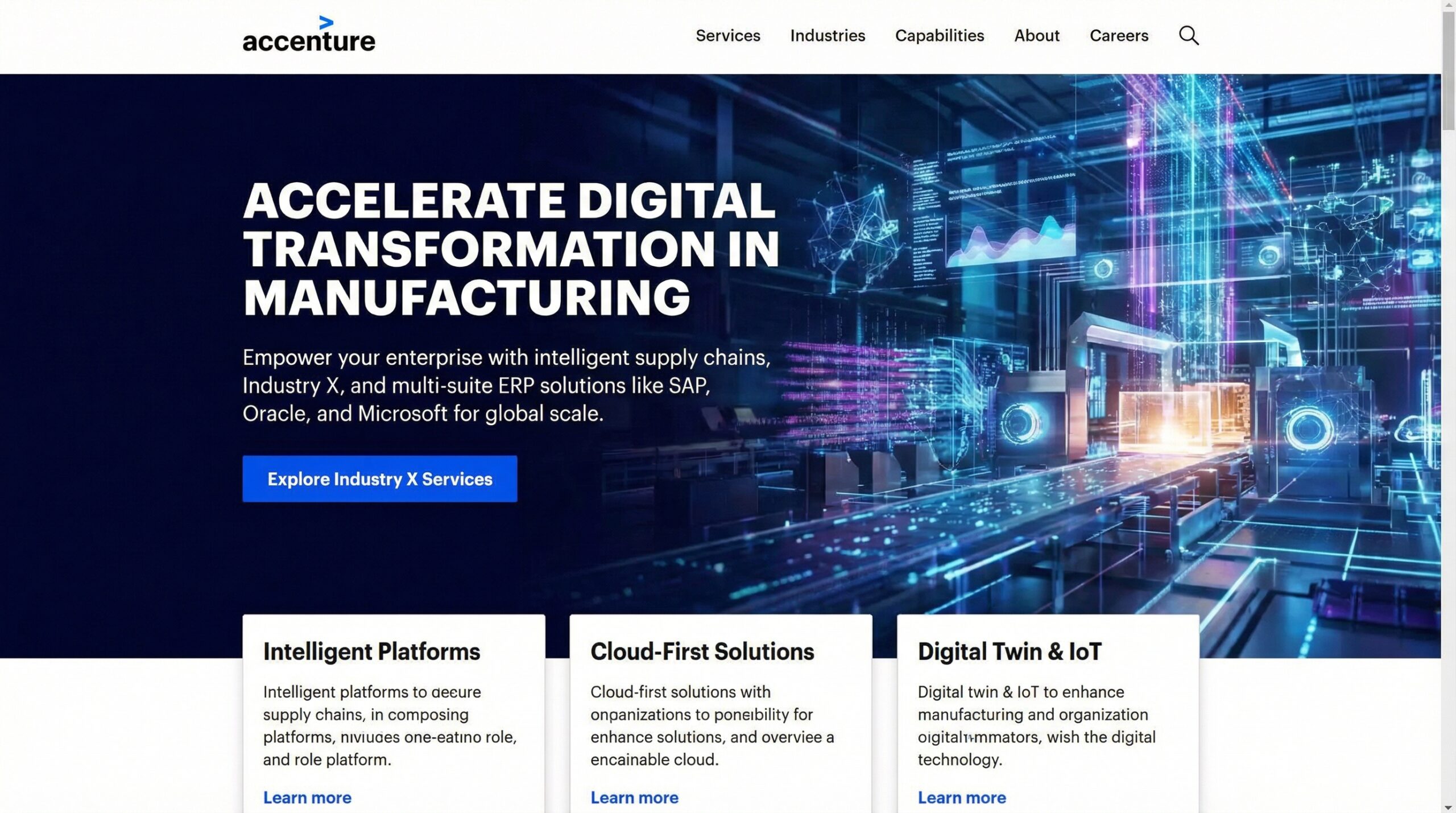 4 Trusted ERP Implementation Partners Manufacturers Can Hire in 2026 6 homepage screenshot of accenture a global enterprise erp imp 1766108836319 scaled ERP