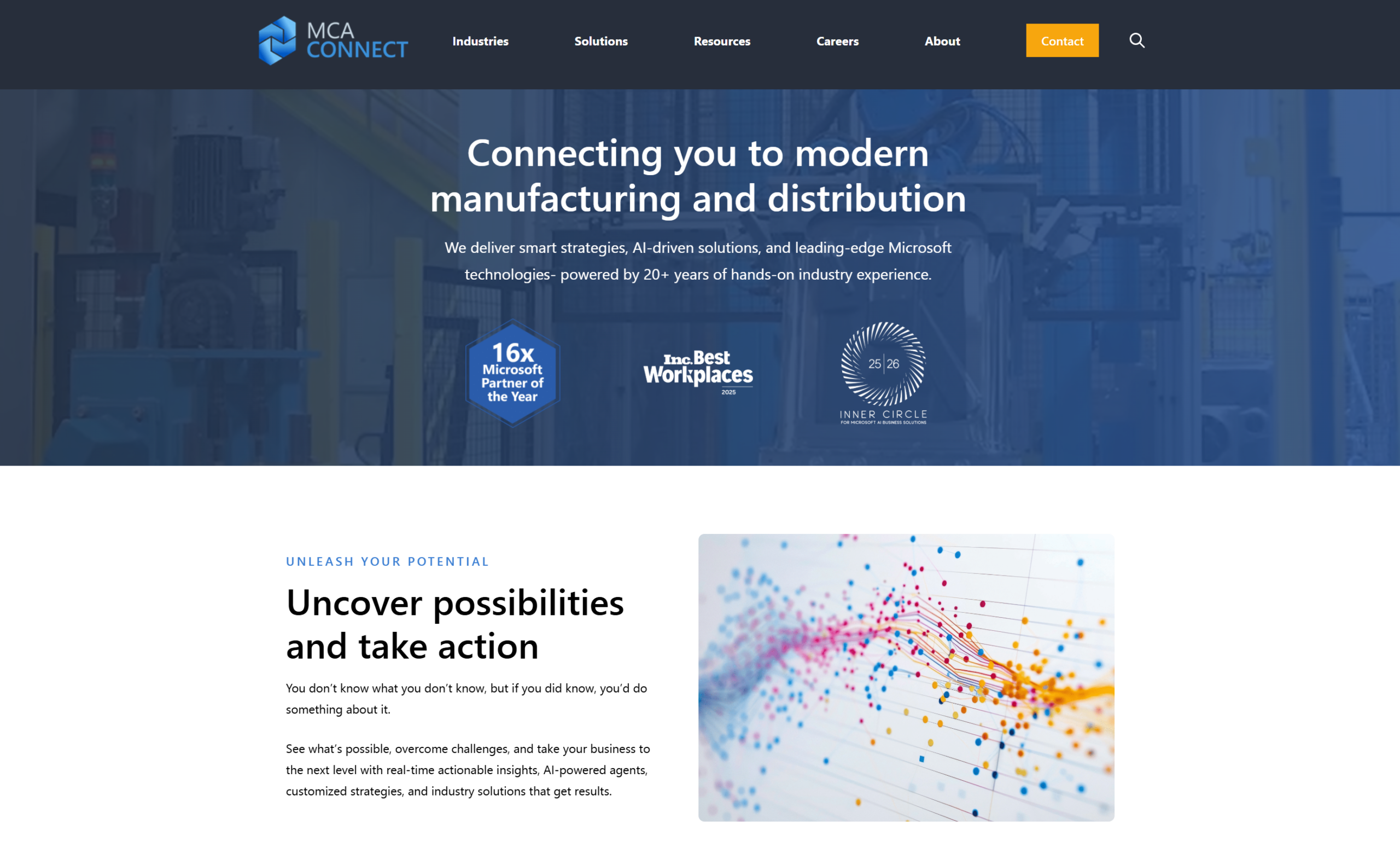 4 Trusted ERP Implementation Partners Manufacturers Can Hire in 2026 4 mca connect homepage scaled ERP